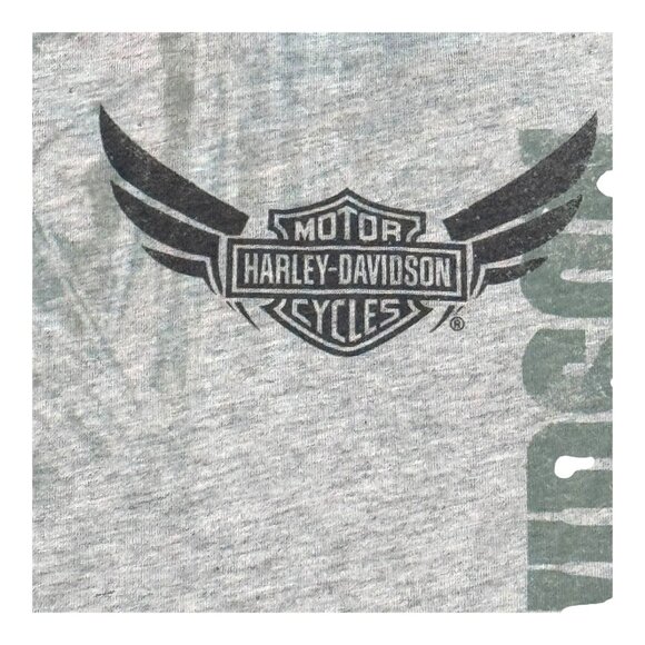 Harley-Davidson Gray Graphic T-Shirt XL Milwaukee WI Biker Motorcycle Women READ - Picture 2 of 8